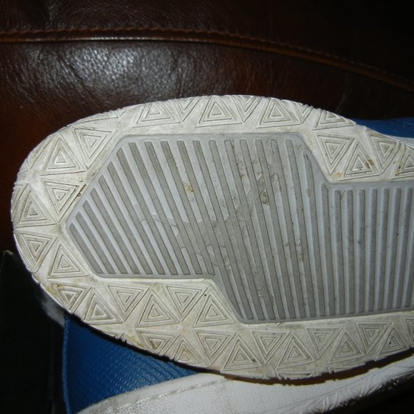 Jordan Nike Galaxy High Top Sneakers Basketball French Blue - Picture 13 of 15